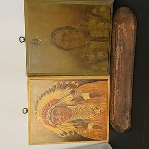 Native American Wooden Plaques
